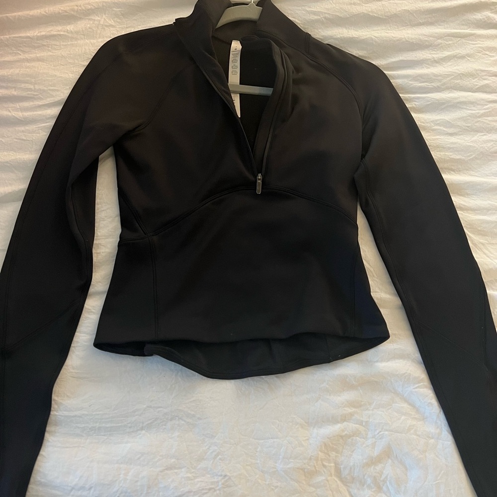 Lululemon luxtreme running half zip size 2